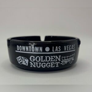 Vintage 1970s Golden Nugget Downtown Las Vegas Ashtray